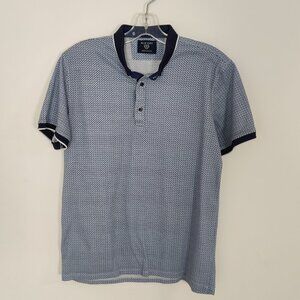 Blue Port Men's Polo Shirt Size Large Old Money Business Casual